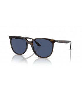 Ray-Ban RB4378 S (54 - 16) / BlÃ¥ linser og Tortoise frame Solbriller