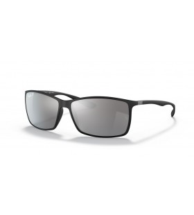 Ray-Ban RB4179 Liteforce L (62 - 13) / Sølv linser og Sort ramme Solbriller