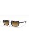 Ray-Ban RB2189 Benji M (52 - 20) / Bruin lenzen en Blauw frame Zonnebrillen