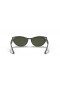 Ray-Ban RB4314N Nina M (54 - 18) / Groene lenzen en Zwart frame Zonnebrillen