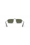 Ray-Ban RB3957 Julie ' S (49 - 20) / Groene lenzen en Zwart frame Zonnebrillen