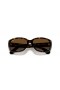 Ray-Ban RB4101 Jackie Ohh M (58 - 17) / Bruin lenzen en Schildpad frame Zonnebrillen