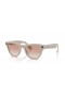 Ray-Ban RW4010 Meta Skyler M (52 - 20) / Roze lenzen en Grijs frame Zonnebrillen
