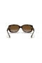Ray-Ban RB4101 Jackie Ohh M (58 - 17) / Bruin lenzen en Schildpad frame Zonnebrillen