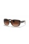 Ray-Ban RB4101 Jackie Ohh M (58 - 17) / Roze lenzen en Schildpad frame Zonnebrillen