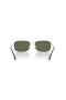 Ray-Ban RB3746 XXL (59 - 20) / Groene lenzen en Zwart frame Zonnebrillen