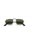 Ray-Ban RB3957 Julie ' S (49 - 20) / Groene lenzen en Zwart frame Zonnebrillen
