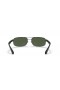 Ray-Ban RB3445 M (61 - 17) / Groene lenzen en Zwart frame Zonnebrillen