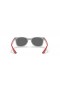 Ray-Ban RB9052SF Nieuwe Wayfarer Kids M (50 - 15) / Silver lenzen en Grijs frame Zonnebrillen
