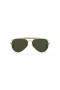 Ray-Ban RB3030 Buitenmens | Luchtvaart Collectie XL (58 - 14) / Groene lenzen en Goud frame Zonnebrillen