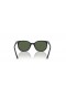 Ray-Ban RB9097S Elliot Kinderen XS (46 - 16) / Groene lenzen en Zwart frame Zonnebrillen