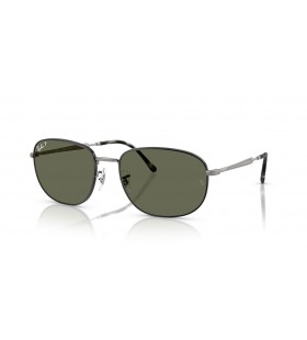 Ray-Ban RB3754 XXL (60 - 19) / Groene lenzen en Zwart frame Zonnebrillen