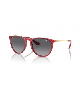 Ray-Ban RB4171 Erika Disney ' s Minnie Mouse M (54 - 18) / Grijs lenzen en Rood frame Zonnebrillen