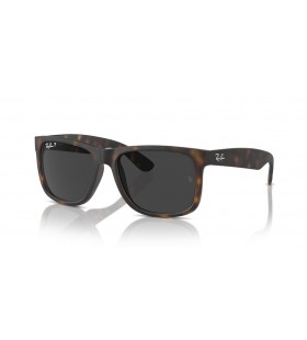 Ray-Ban RB4165F Justin Classic M (55 - 17) / Grijs lenzen en Schildpad frame Zonnebrillen