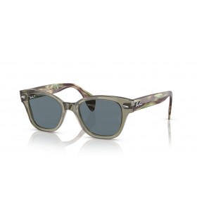 Ray-Ban RB0880S L (52 - 19) / Blauwe lenzen en Groene frame Zonnebrillen