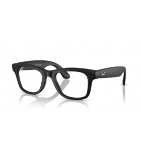 Ray-Ban RW4006 Ray-Ban | Meta Wayfarer M (50 - 22) / Groene lenzen en Zwart frame Zonnebrillen