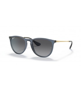 Ray-Ban RB4171 Erika Classic M (54 - 18) / Grijs lenzen en Blauw frame Zonnebrillen