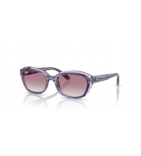 Ray-Ban RB9081S Kinderen S (48 - 17) / Violet lenzen en Violet frame Zonnebrillen