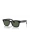 Ray-Ban RW4006 Ray-Ban | Meta Wayfarer M (- 50 - 22) / Vihreä linssit ja Musta runko Aurinkolasit