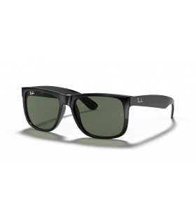 Ray-Ban RB4165 Justin Classic S (54 - 16) / VihreÃ¤ linssit ja Musta runko Aurinkolasit