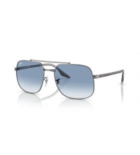 Ray-Ban RB3699 L (59 - 18) / Sininen linssit ja Hopea runko Aurinkolasit