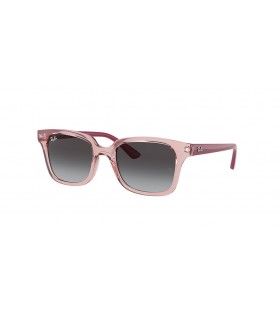 Ray-Ban RB9071S Lapset L (48 - 18) / Harmaa linssit ja Pinkki runko Aurinkolasit