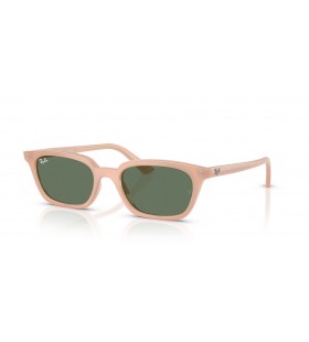 Ray-Ban RB4456 Zaya Bio-Based M (53 - 19) / Vihreä linssit ja Pinkki runko Aurinkolasit