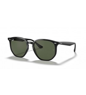 Ray-Ban RB4306F L (54 - 19) / Vihreä linssit ja Musta runko Aurinkolasit