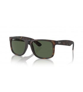 Ray-Ban RB4165 Justin Classic S (54 - 16) / VihreÃ¤ linssit ja Kilpikonnan runko Aurinkolasit