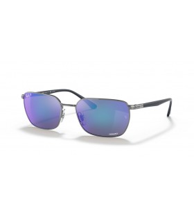 Ray-Ban RB3684CH Chromance XL (58 - 18) / Harmaa linssit ja Hopea runko Aurinkolasit