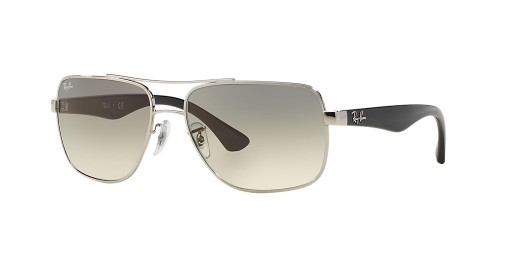 Ray-Ban RB3483 L (60 - 16) / lentilles Grey et Silver frame Lunettes de soleil