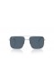 Ray-Ban RB3758 Ari Bio à Base de M (54 - 16) / Bleu de lentilles et de Lunettes de soleil de cadre en Argent