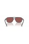 Ray-Ban RB4414M de la Scuderia Ferrari Collection L (58 - 17) / Argent lentilles et de Gris cadre des Lunettes de soleil