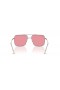 Ray-Ban RB3758 Ari Bio à Base de L (56 - 16) / Rose des lentilles et des Lunettes de soleil de cadre en Argent