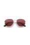Ray-Ban RB3548N Hexagonal Plat de Lentilles M (51 - 21) / Violet lentilles et Rose frame Lunettes de soleil