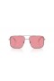 Ray-Ban RB3758 Ari Bio à Base de M (54 - 16) / Rose des lentilles et des Lunettes de soleil de cadre en Argent