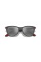 Ray-Ban RB4195M de la Scuderia Ferrari Collection L (52 - 20) / Argent lentilles et de Gris cadre des Lunettes de soleil