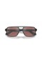 Ray-Ban RB4414M de la Scuderia Ferrari Collection L (58 - 17) / Argent lentilles et de Gris cadre des Lunettes de soleil