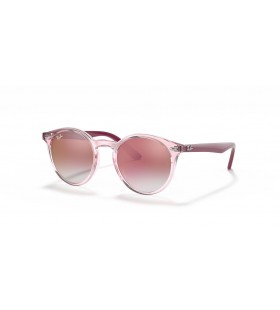 Ray-Ban RB9064S Enfants XS (44 - 19) / lentilles Rouges et Rose frame Lunettes de soleil