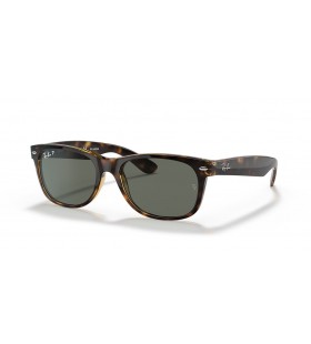 Ray-Ban RB2132 New Wayfarer Classique S (52 - 18) / les lentilles Vertes et Tortoise frame Lunettes de soleil