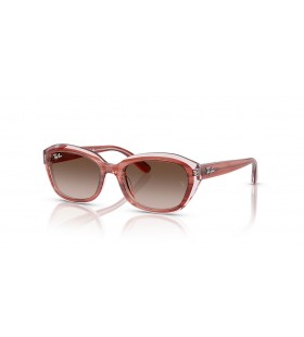 Ray-Ban RB9081S Enfants S (48 - 17) / lentilles Brunes et Rose frame Lunettes de soleil