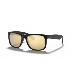 Ray-Ban RB4165 Justin MÃ©lange de Couleurs S (54 - 16) / Or lentilles et Noir frame Lunettes de soleil