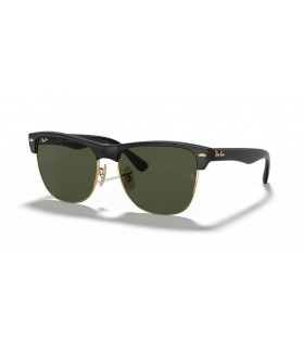 Ray-Ban RB4175 Clubmaster Surdimensionné L (57 - 16) / les lentilles Vertes et Noir frame Lunettes de soleil