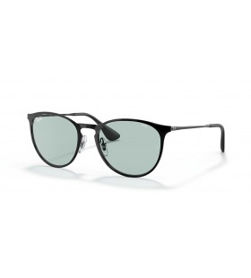 Ray-Ban RB3539 Erika Métal Évoluer M (54 - 19) / les lentilles Vertes et Noir frame Lunettes de soleil