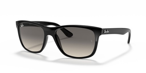 Ray-Ban RB4181 M (57 - 16) / Grau-Gläsern und Schwarzem Rahmen, Sonnenbrillen