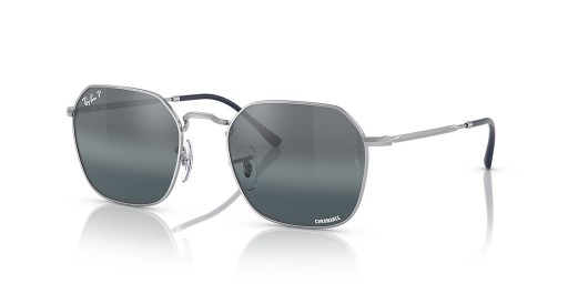 Ray-Ban RB3694 Jim XL (55 - 20) / Silber Linsen und Silber-Rahmen-Sonnenbrille