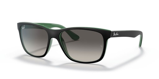 Ray-Ban RB4181 M (57 - 16) / Grau-Gläsern und Schwarzem Rahmen, Sonnenbrillen
