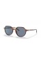 Ray-Ban RB2195 Thalia-S (53 - 18) / Blau Linsen und Braunem Rahmen Sonnenbrille
