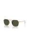 Ray-Ban RB3694 Jim L (53 - 20) / Grünen Gläsern und Gold Rahmen Sonnenbrille