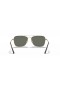 Ray-Ban RB8136M Caravan Titan-XL (58 - 15) / Grünen Gläsern und Gold Rahmen Sonnenbrille